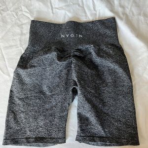 Grey nvgtn scrunch shorts
